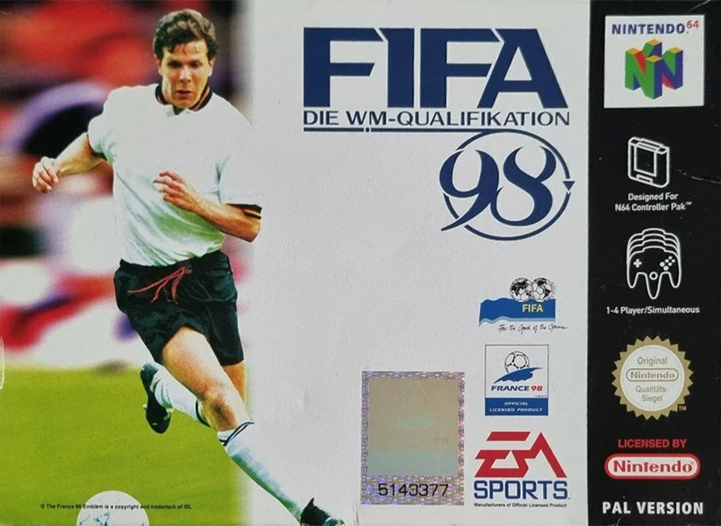 Nintendo 64: FIFA Road to World Cup 98
