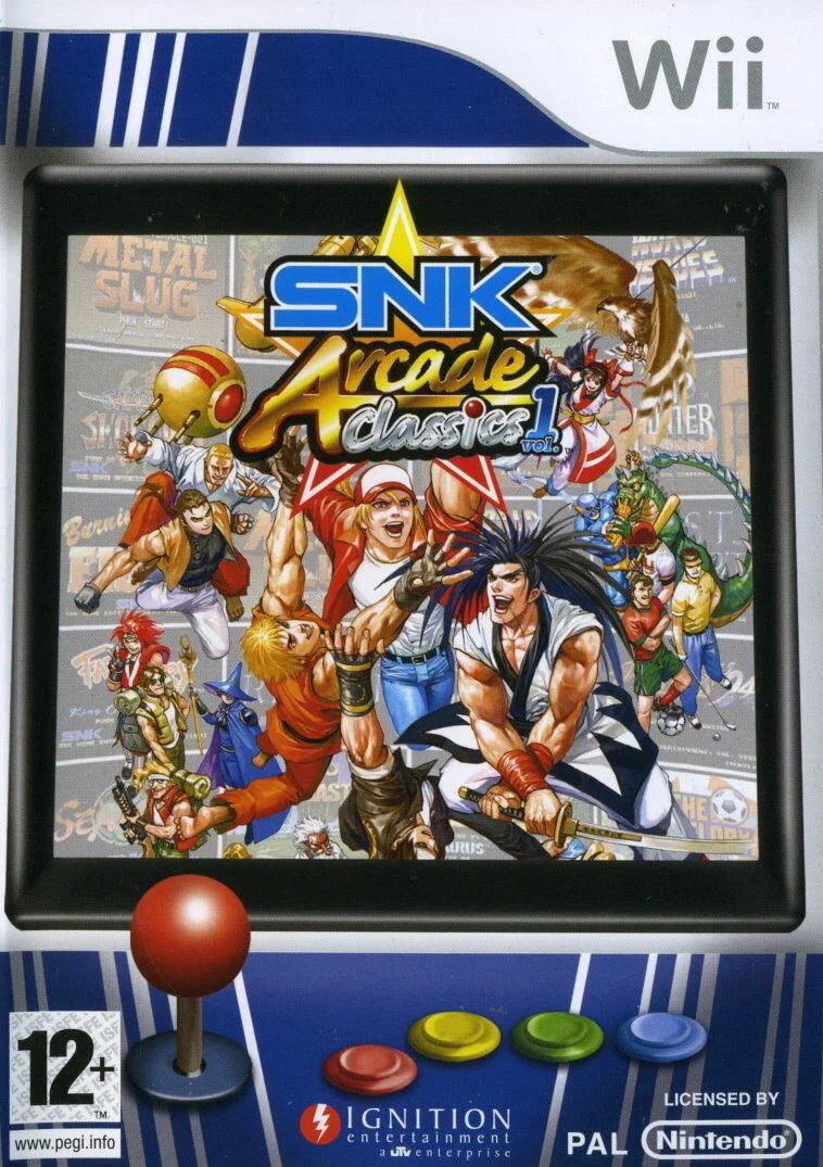 Nintendo Wii: SNK Arcade Classics Vol. 1