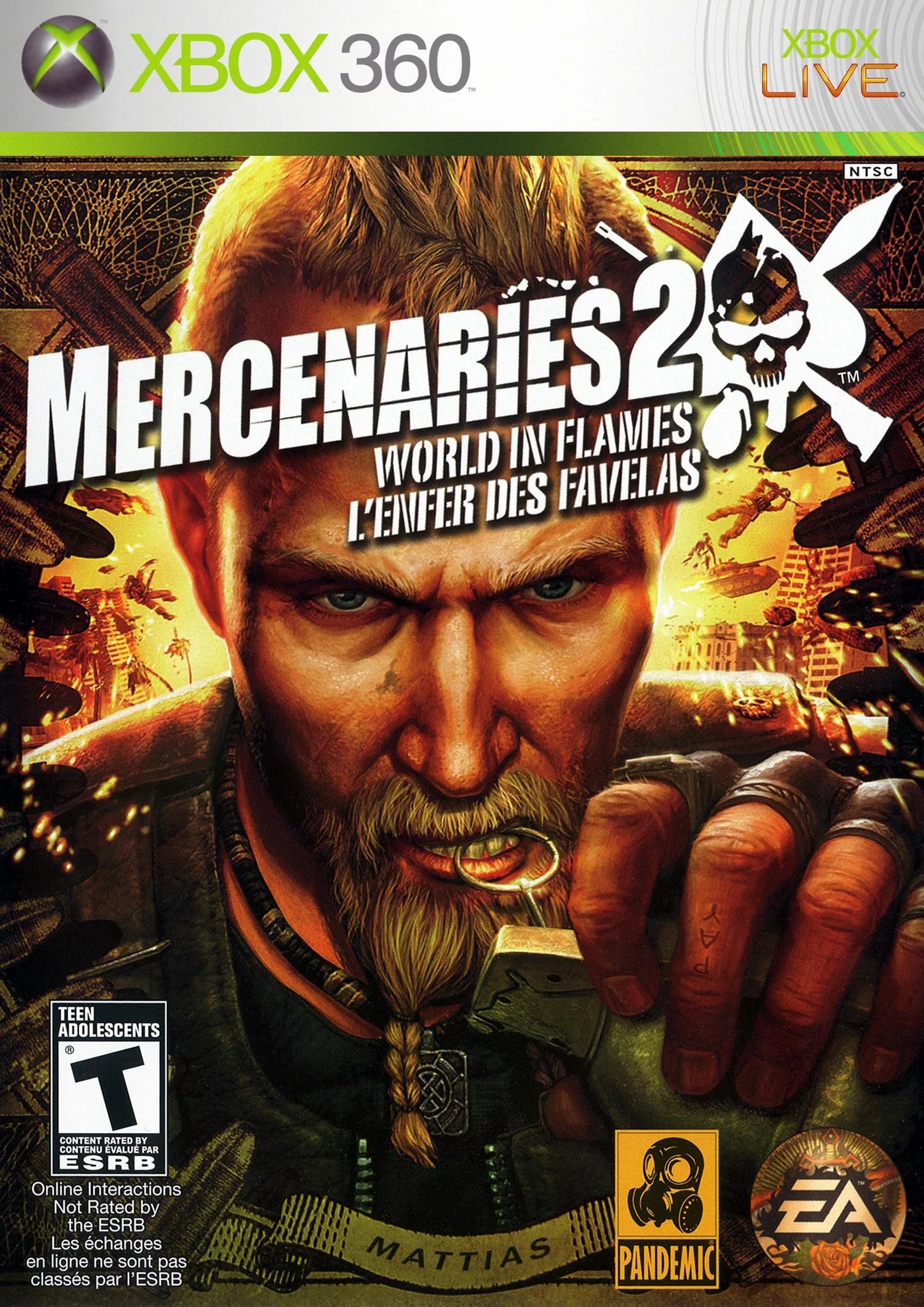 Xbox 360: Mercenaries 2: World in Flames