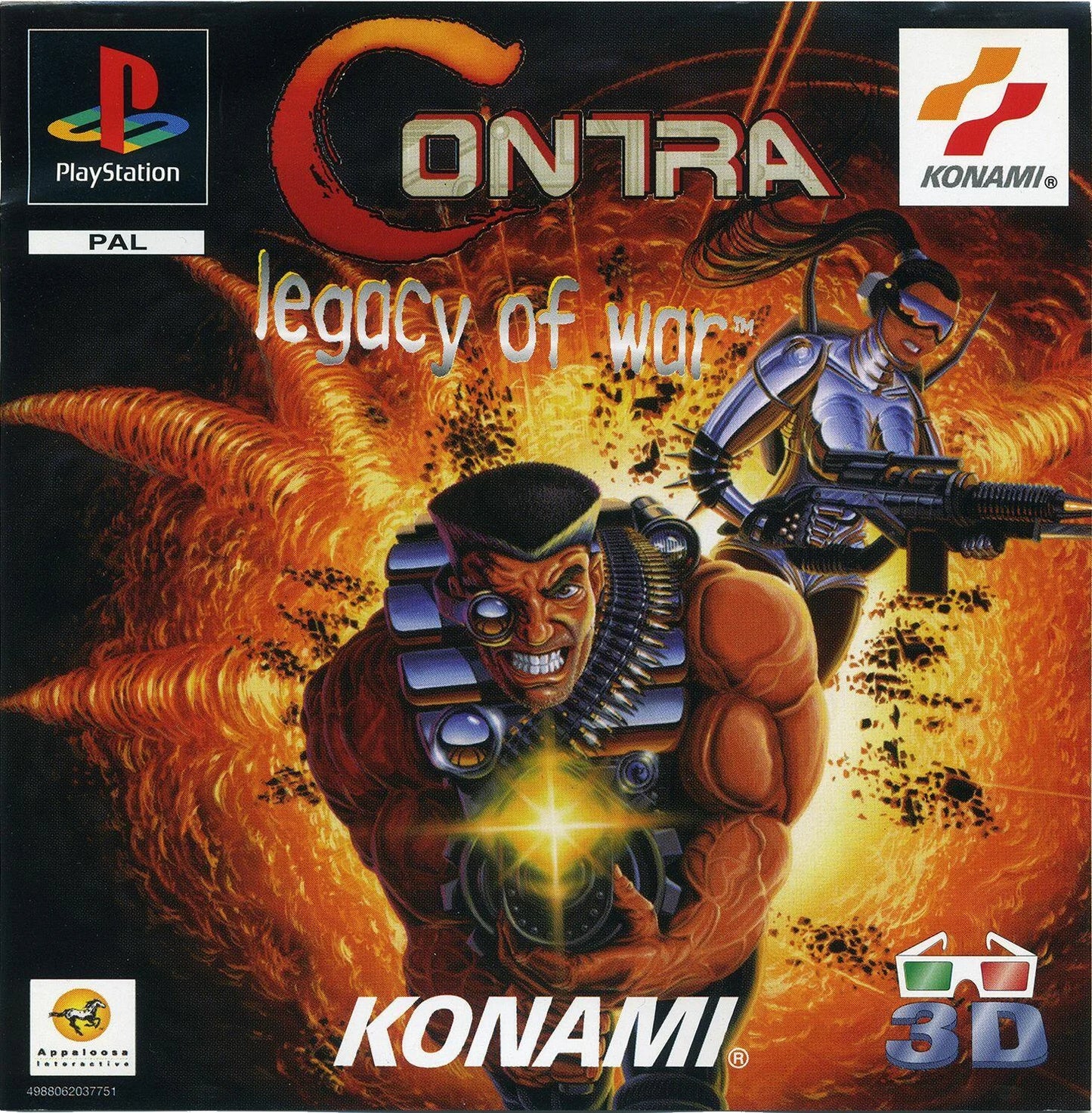Playstation: Contra Legacy of War