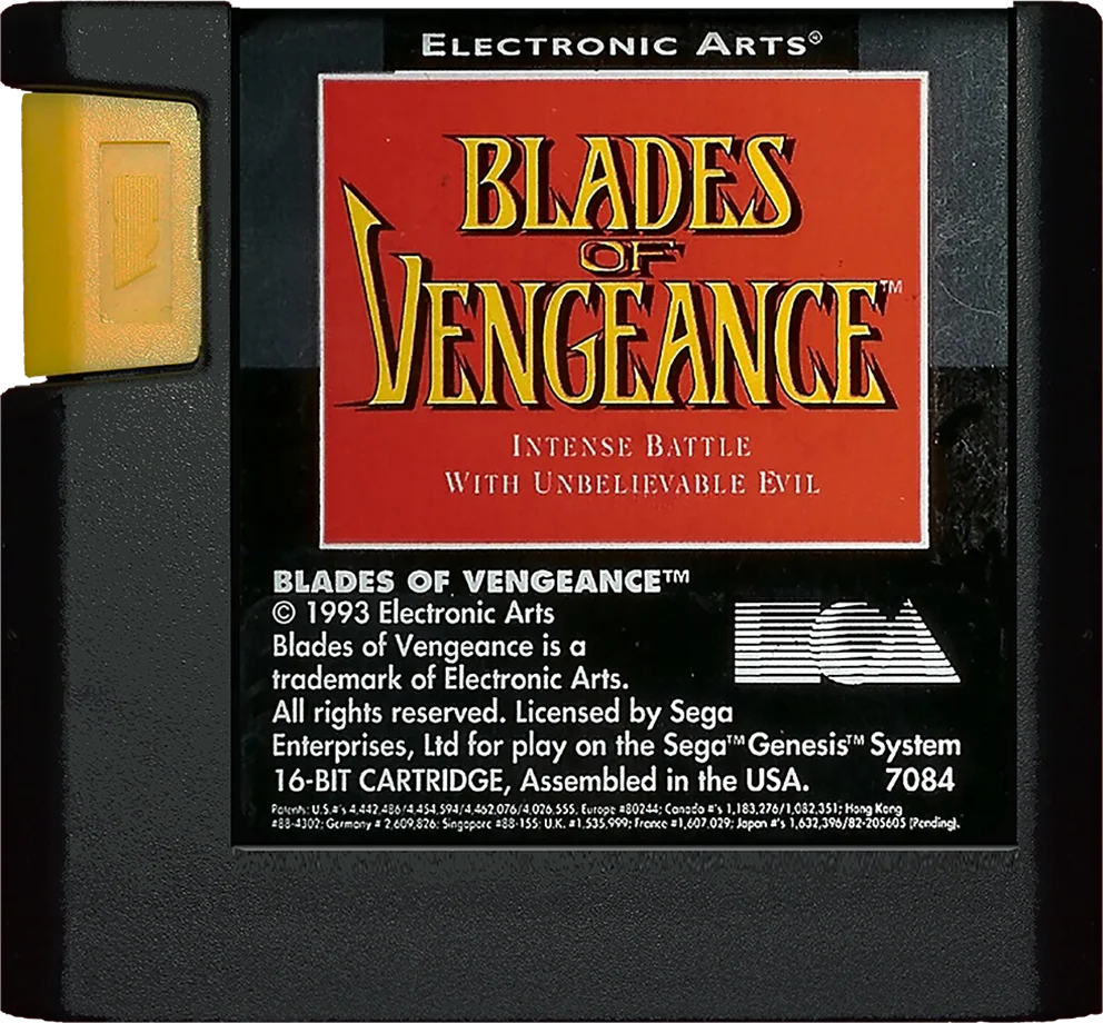 Mega Drive: Blades of Vengeance