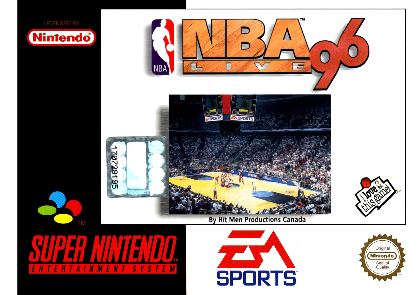Super Nintendo: NBA Live 96