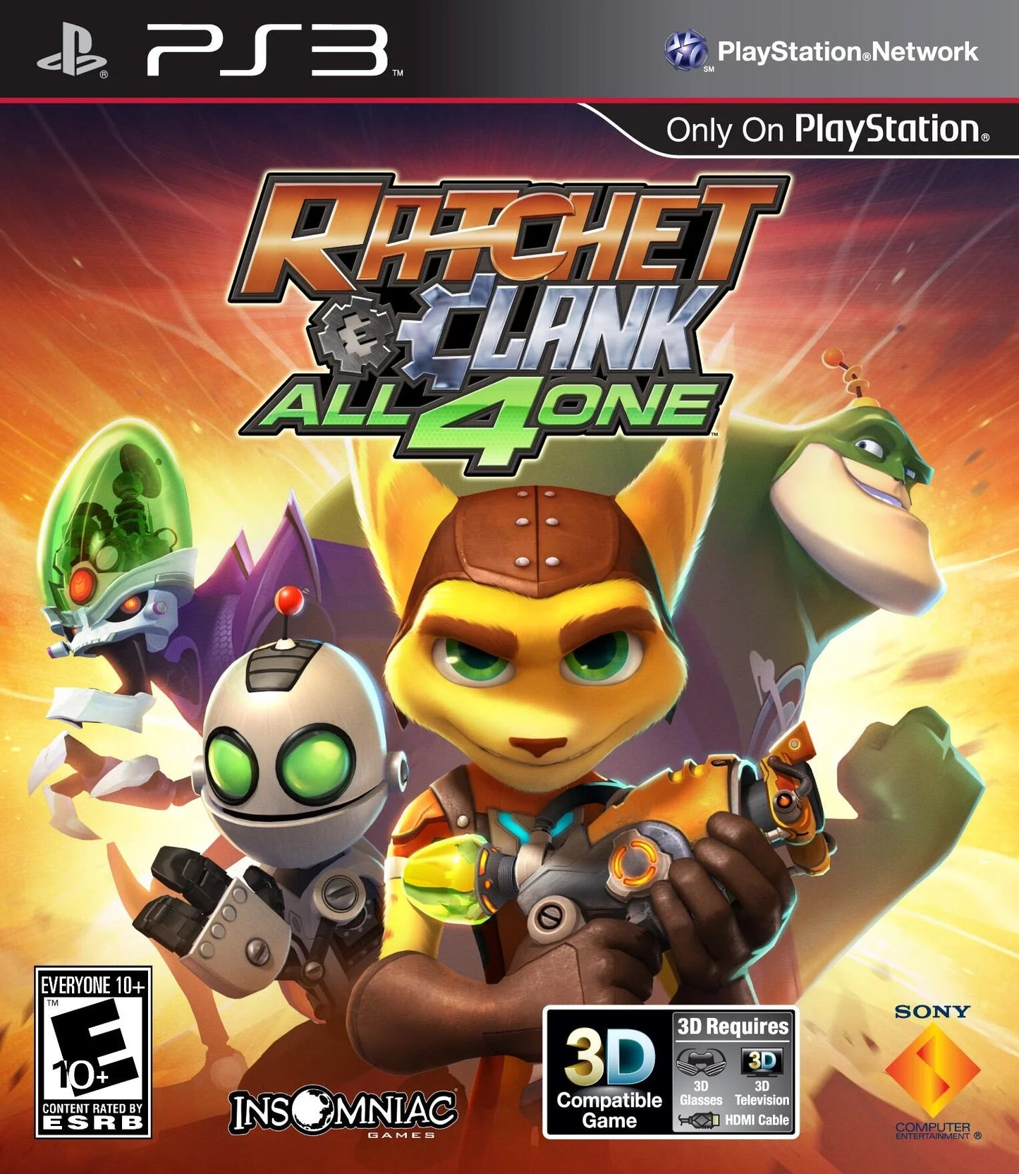 Playstation 3: Ratchet & Clank: All 4 One