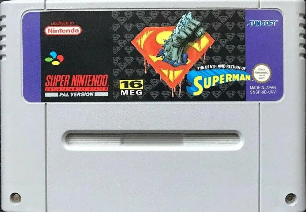 Super Nintendo: The Death and Return of Superman