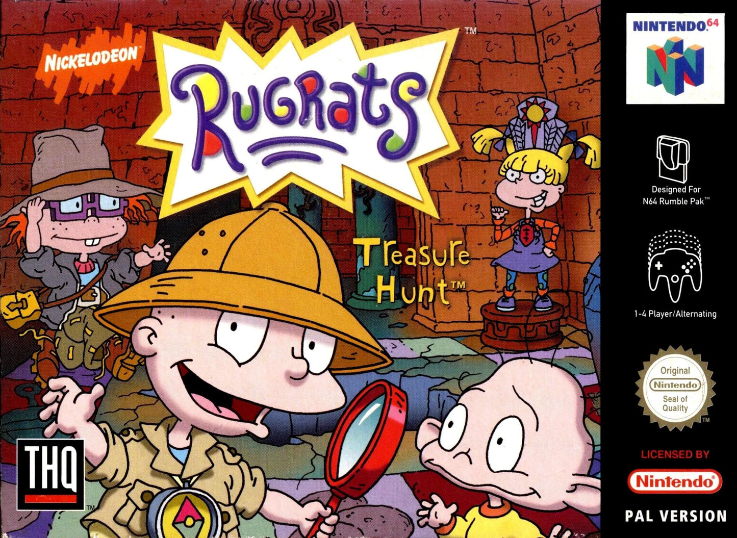 Nintendo 64: Rugrats Treasure Hunt