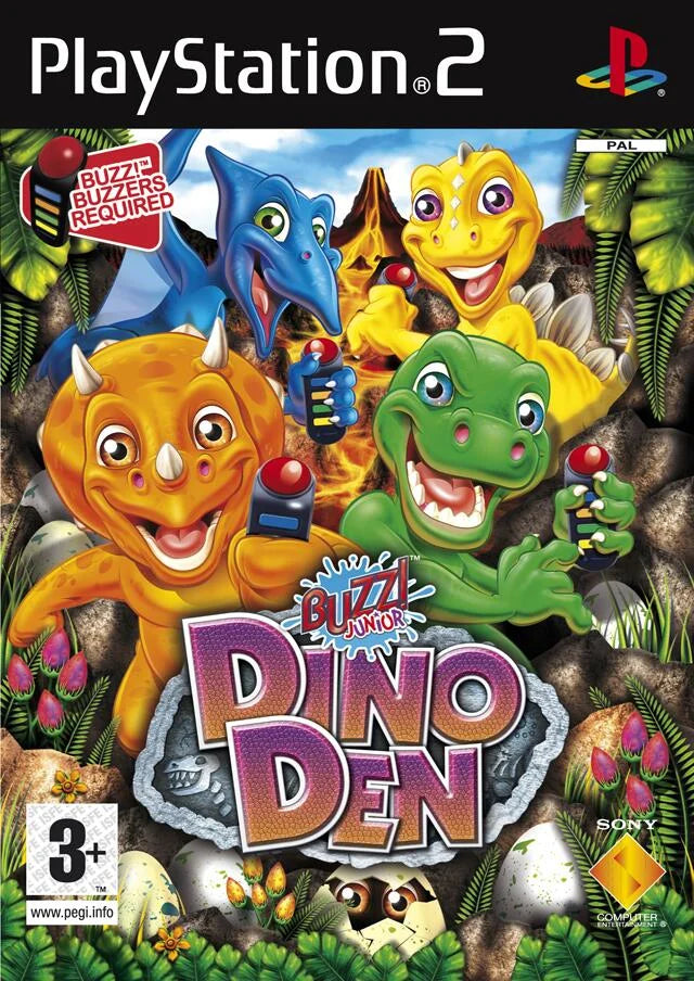 Playstation 2: Buzz! Junior: Dino Den