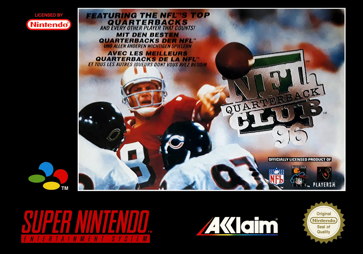 Super Nintendo: NFL Quarterback Club 96