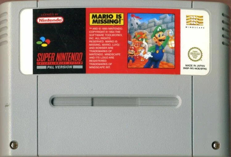Super Nintendo: Mario is Missing