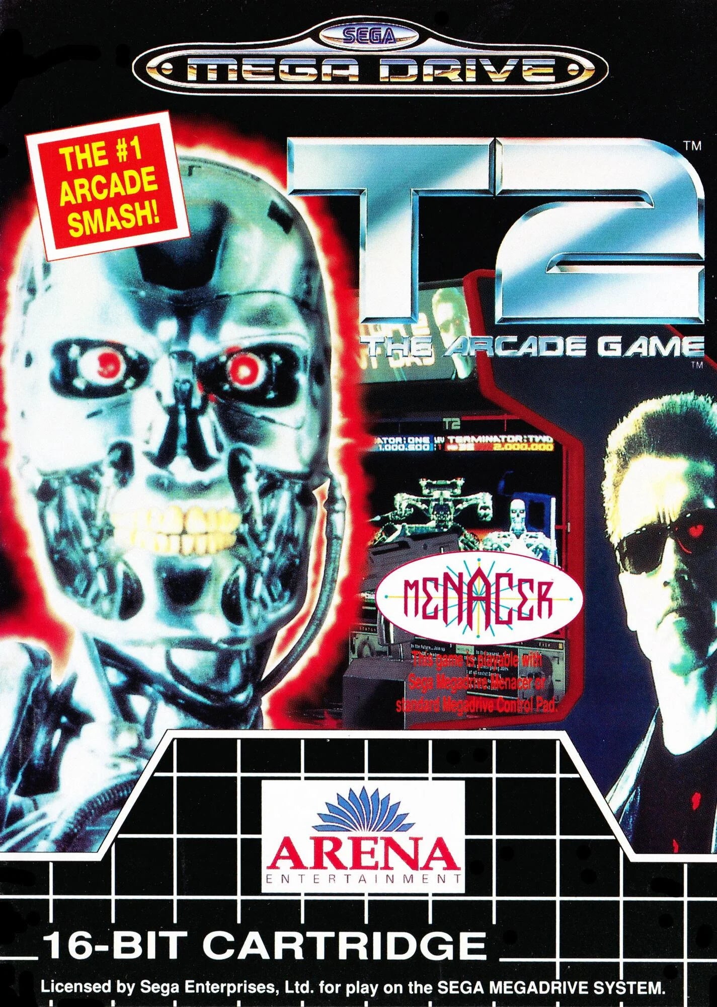 Mega Drive: T2 The Arcade Game