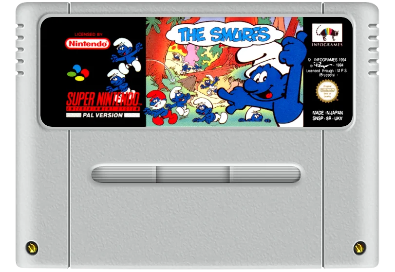 Super Nintendo: The Smurfs