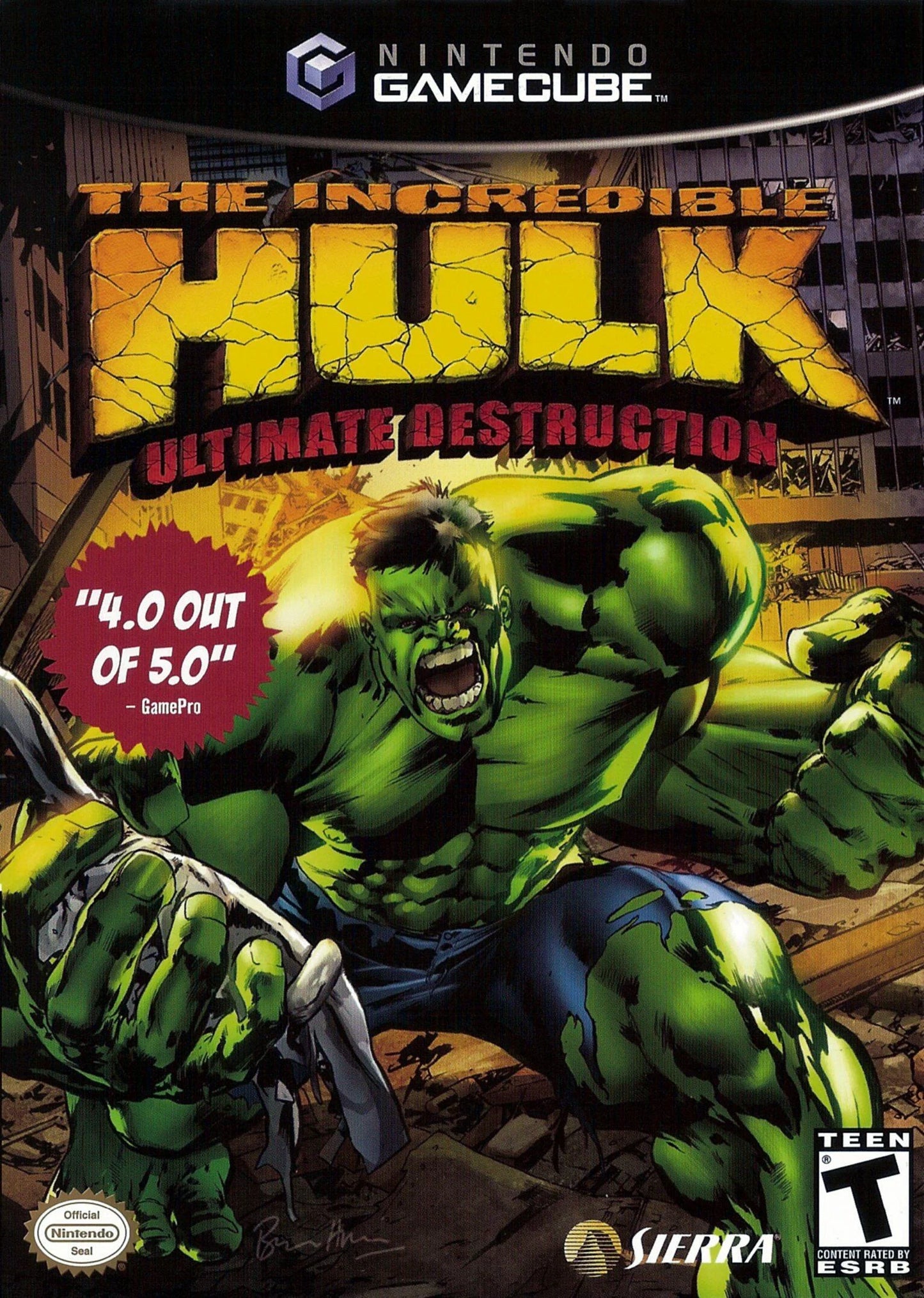 GameCube: The Incredible Hulk Ultimate Destruction