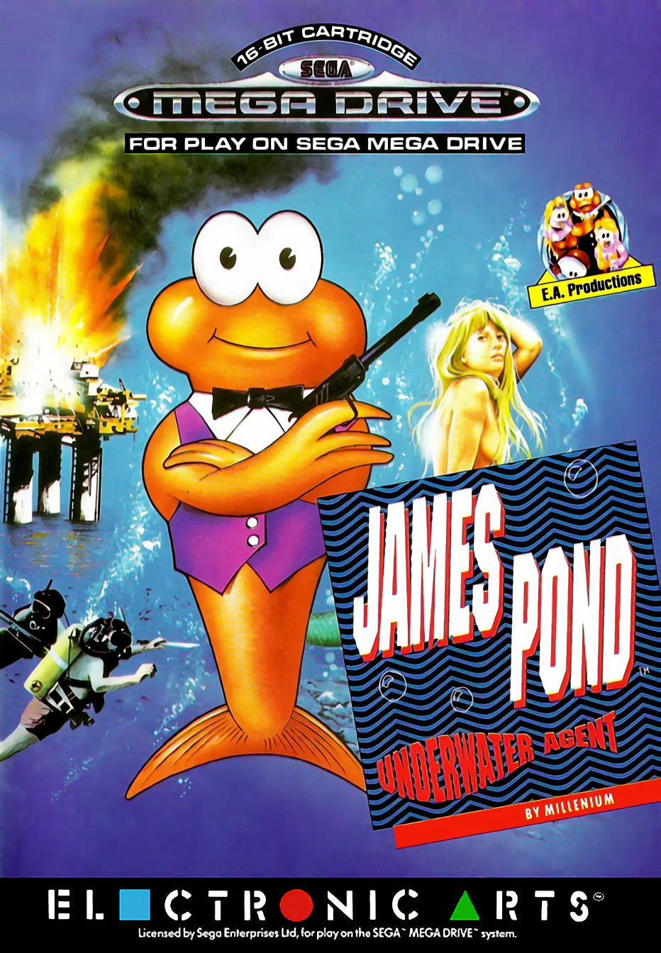 Mega Drive: James Pond: Underwater Agent