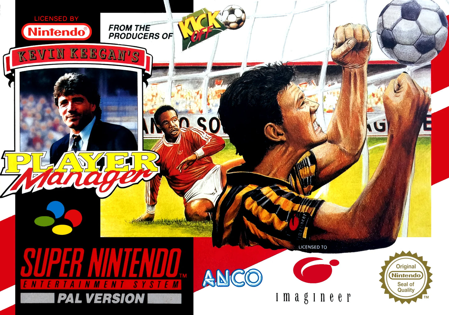 Super Nintendo: Kevin Keegan's Player Manager