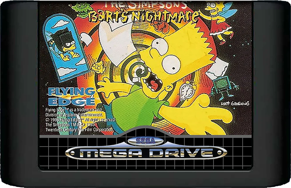 Mega Drive: The Simpsons: Bart's Nightmare