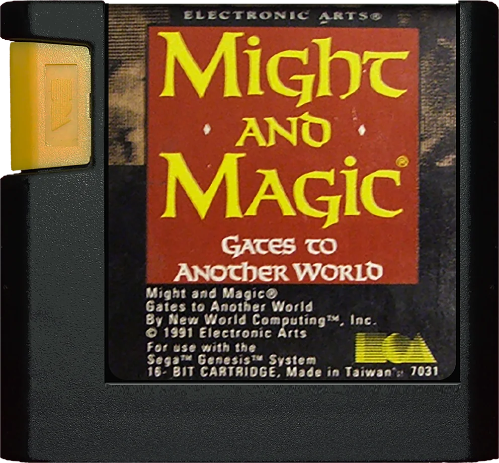 Mega Drive: Might and Magic Gates to Another World
