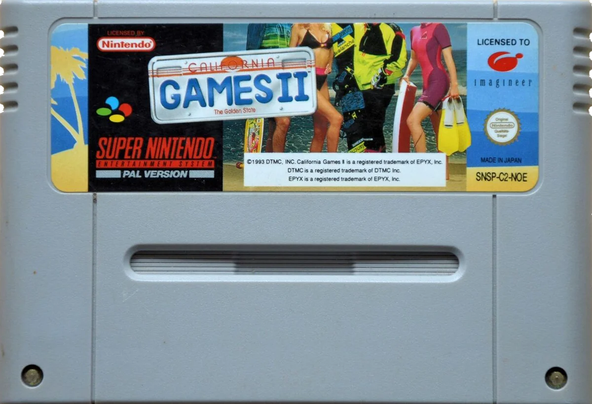 Super Nintendo: California Games II