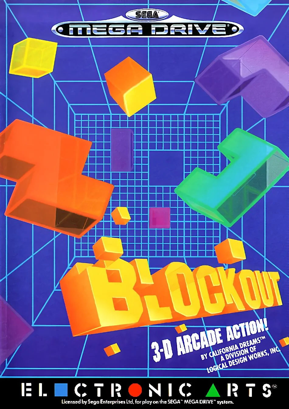 Mega Drive: Blockout