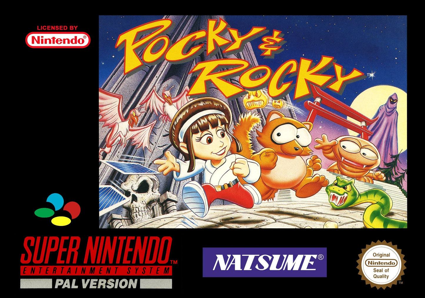 Super Nintendo: Pocky & Rocky