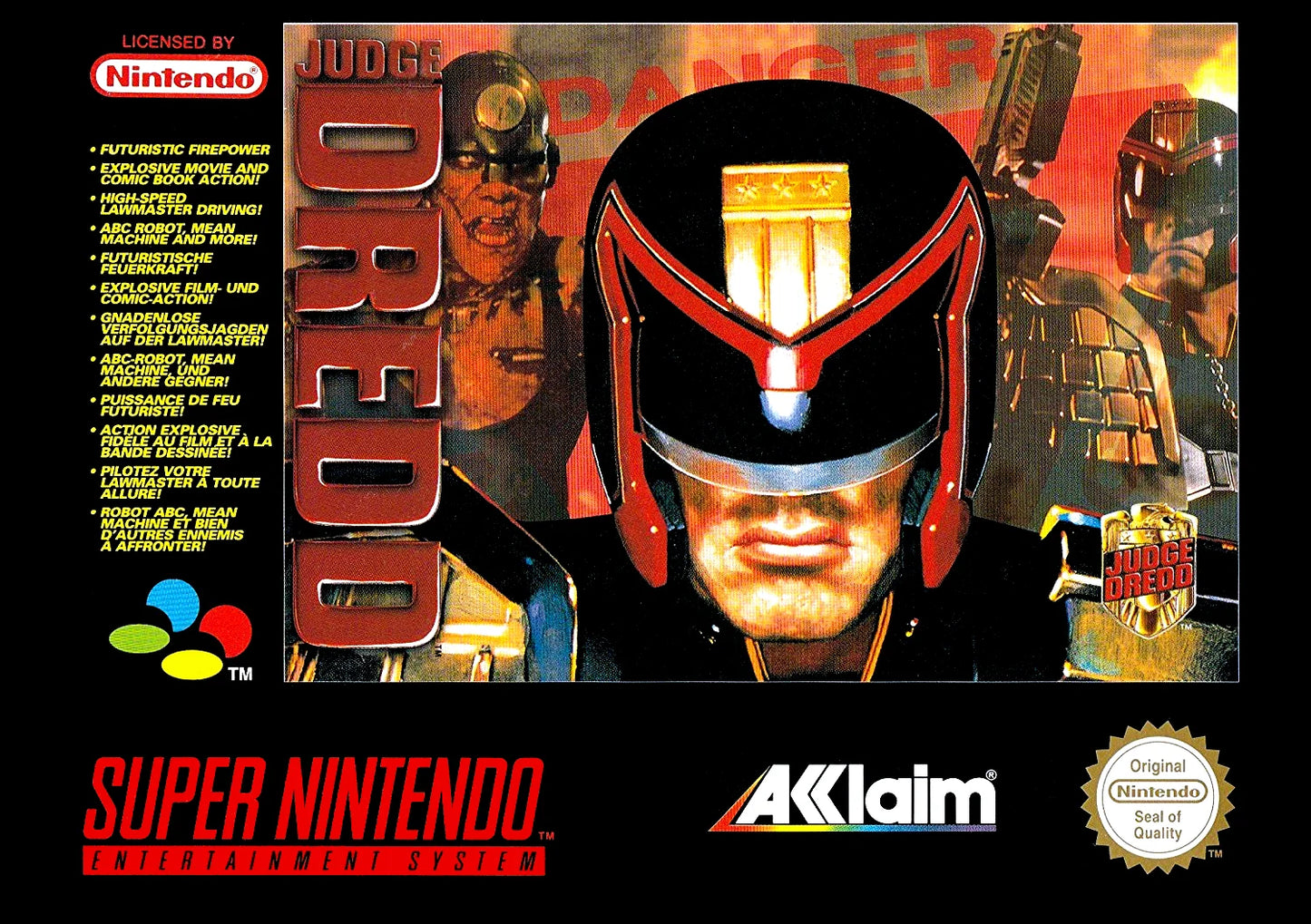 Super Nintendo: Judge Dredd