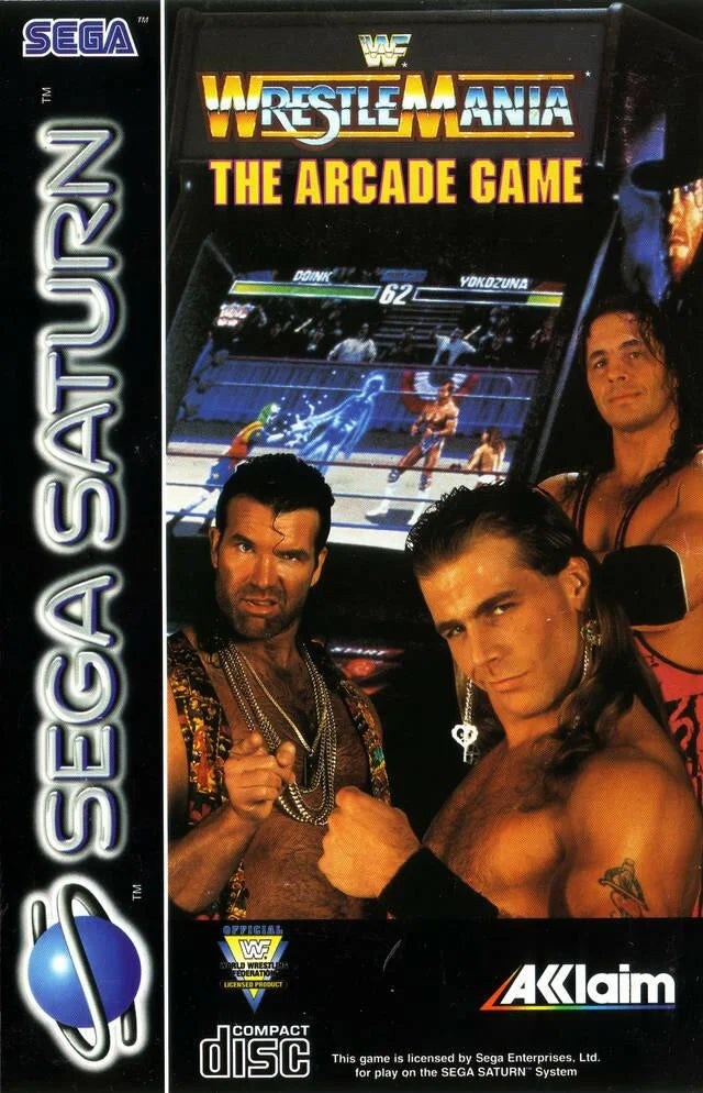 Saturn: WWF WrestleMania: The Arcade Game