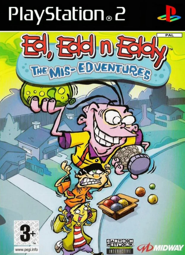 Playstation 2: Ed Edd N Eddy Mis-Edventures