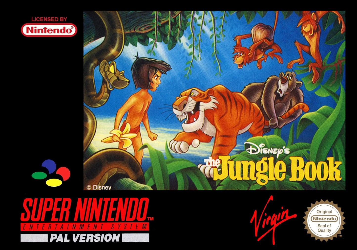 Super Nintendo: The Jungle Book