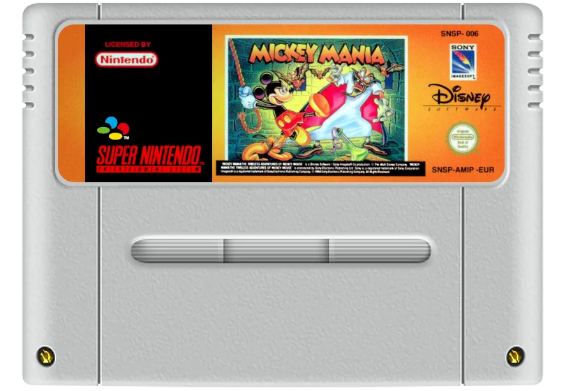 Super Nintendo: Mickey Mania