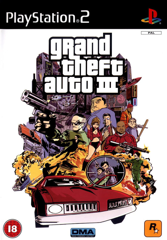 Playstation 2: Grand Theft Auto III