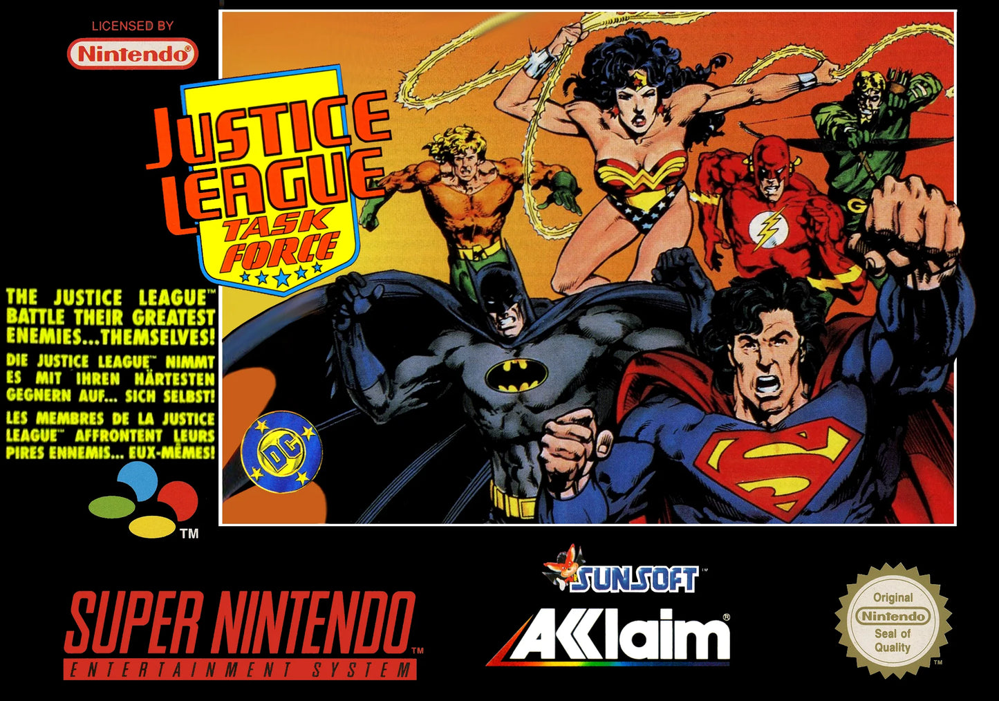 Super Nintendo: Justice League Task Force