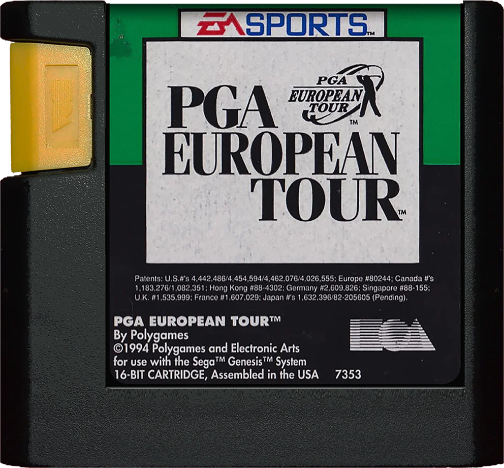 Mega Drive: PGA European Tour