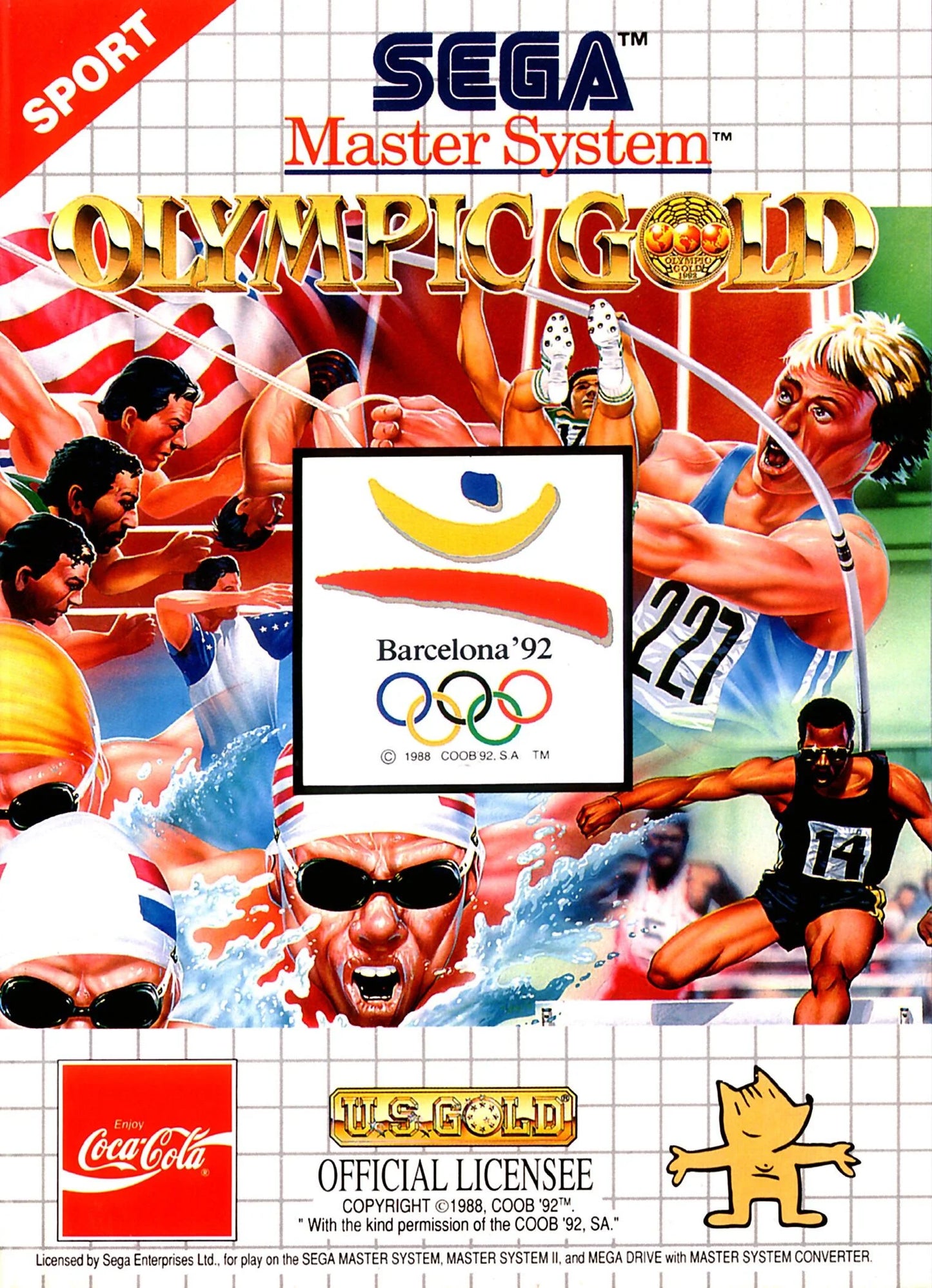 Master System: Olympic Gold Barcelona 92