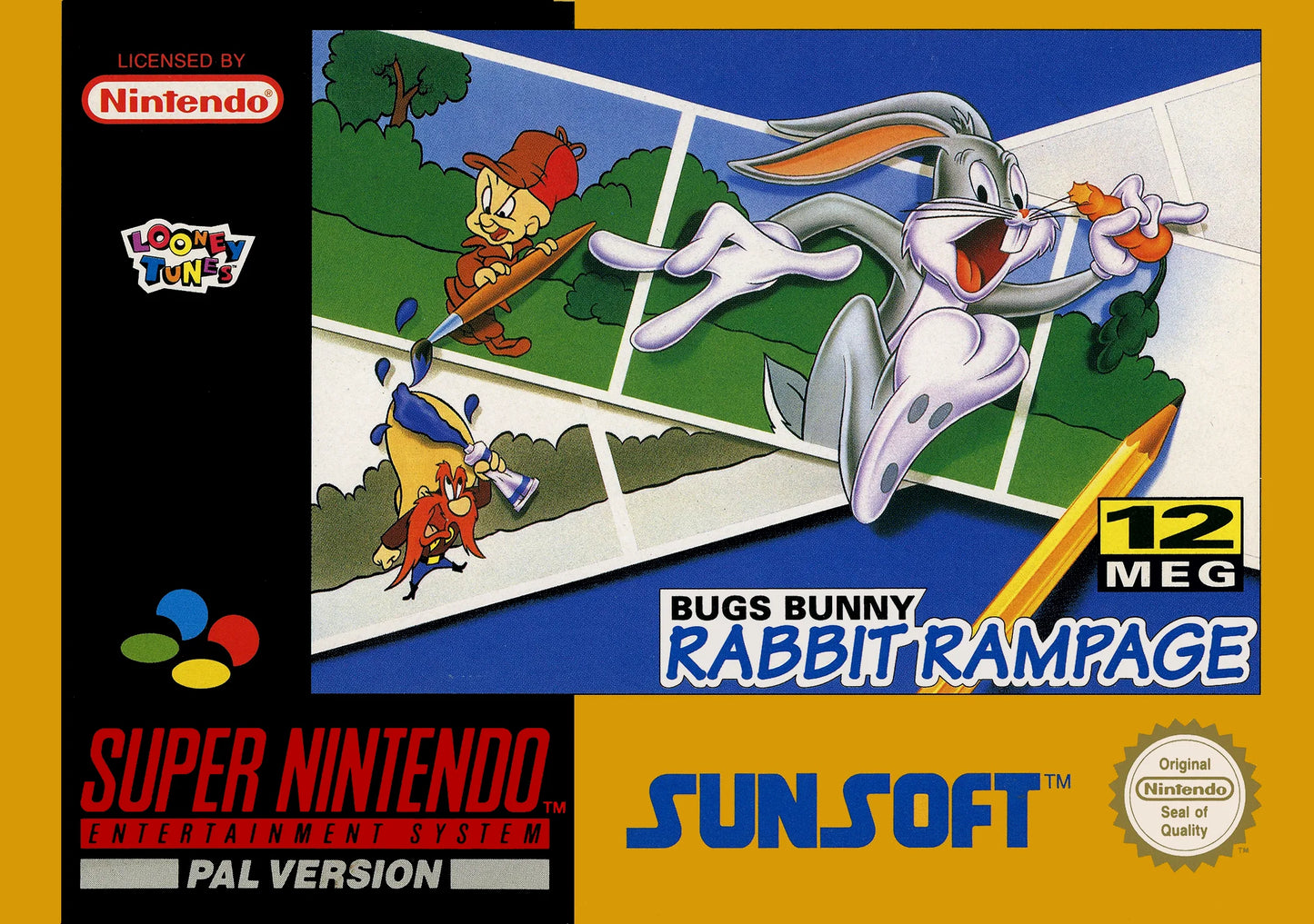 Super Nintendo: Bugs Bunny Rabbit Rampage
