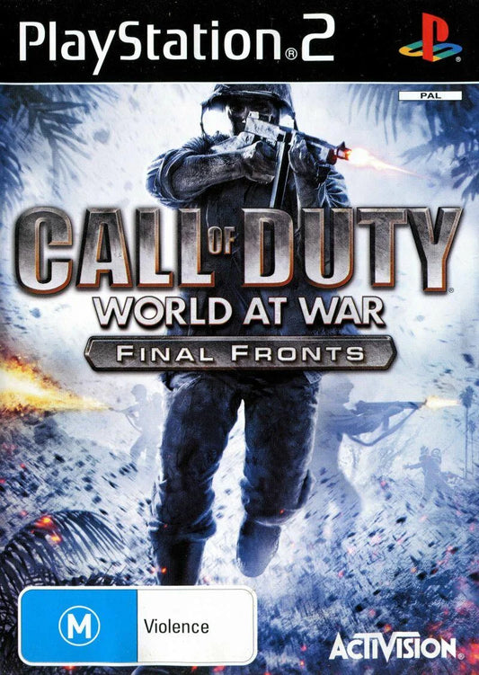 Playstation 2: Call of Duty World at War Final Fronts