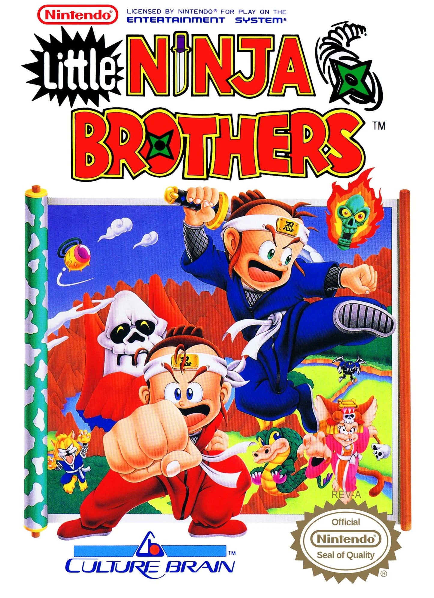 NES: Little Ninja Brothers
