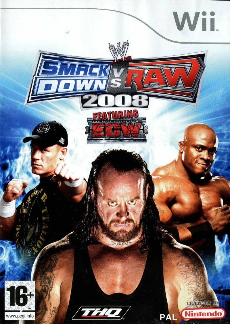 Nintendo Wii: WWE SmackDown vs. Raw 2008