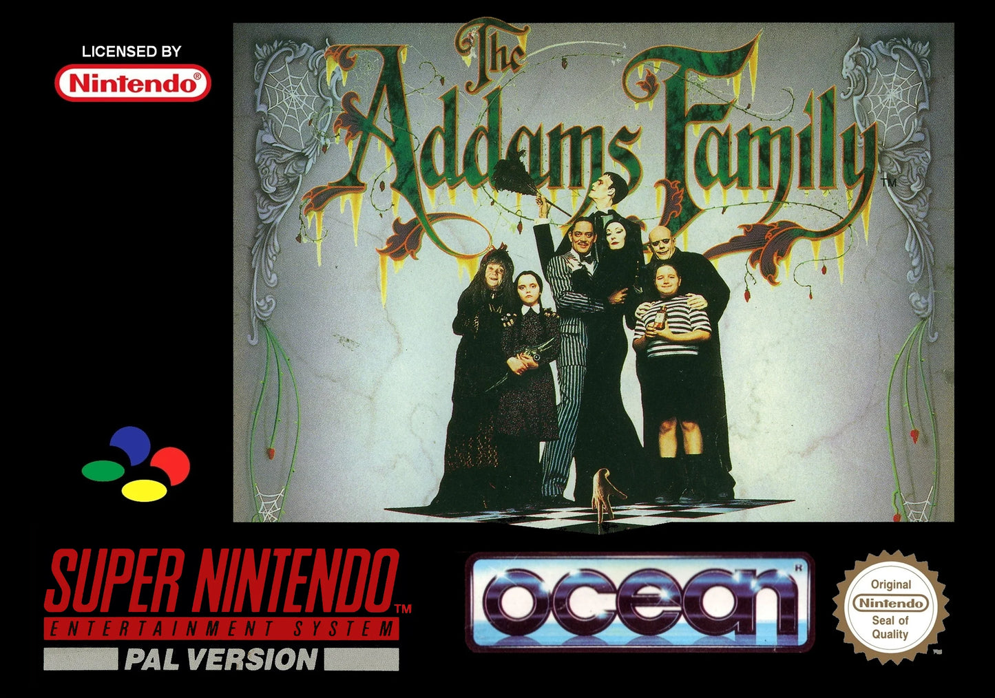 Super Nintendo: The Addams Family