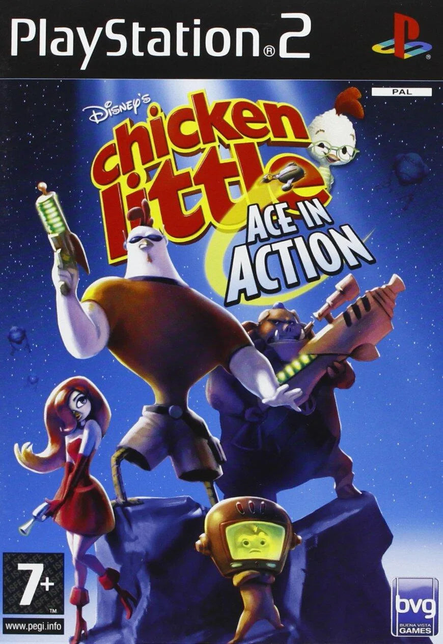 Playstation 2: Chicken Little Ace In Action