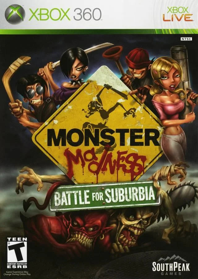 Xbox 360: Monster Madness: Battle for Suburbia