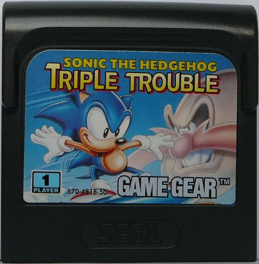 Game Gear: Sonic the Hedgehog: Triple Trouble