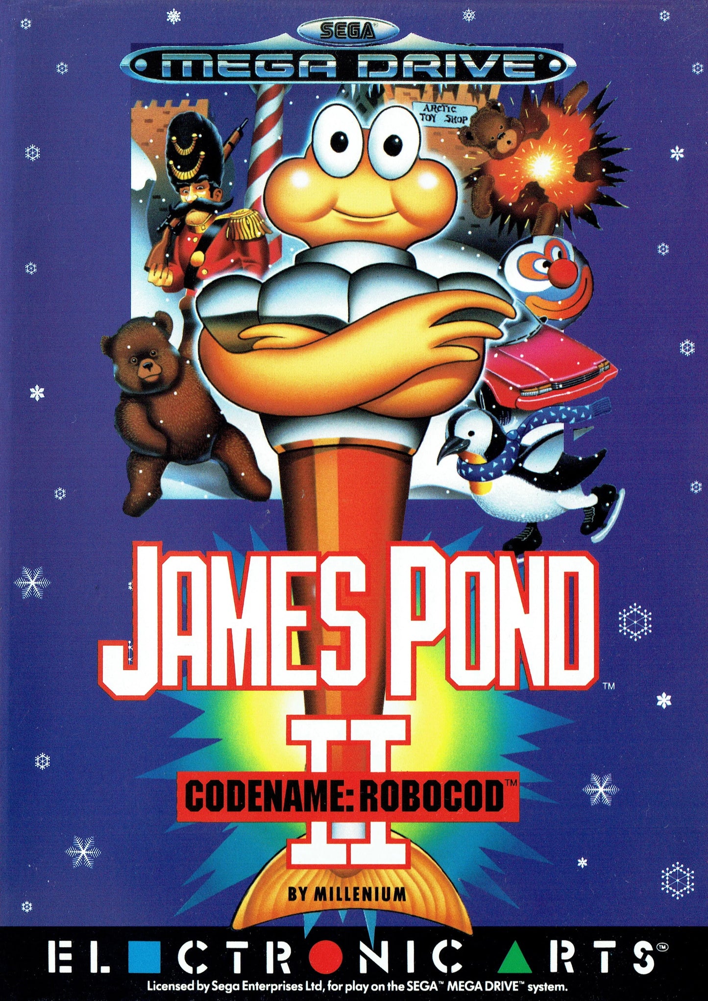 Mega Drive: James Pond 2 Codename Robocod