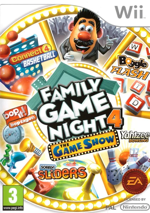 Nintendo Wii: Hasbro Family Game Night 4