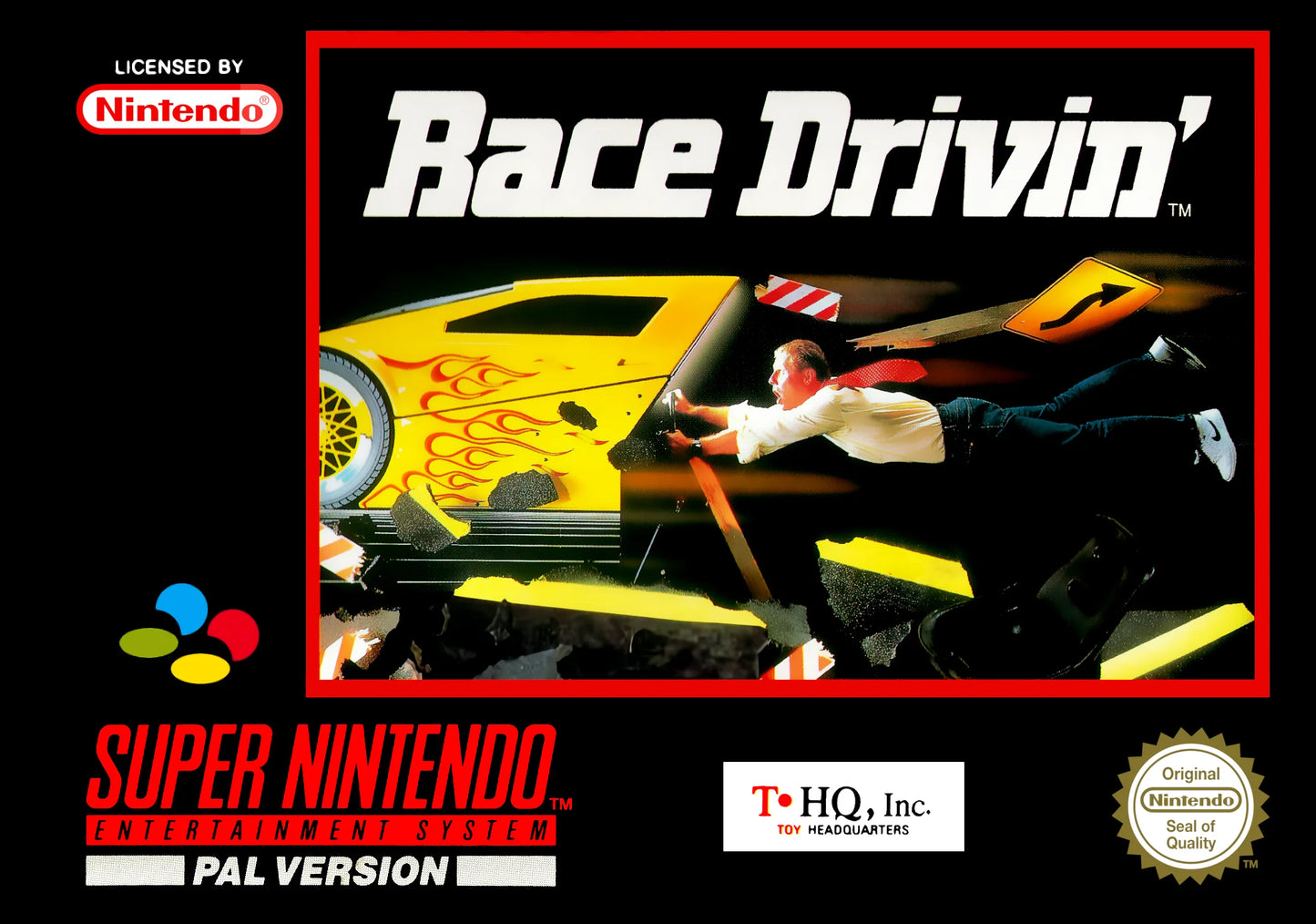 Super Nintendo: Race Drivin