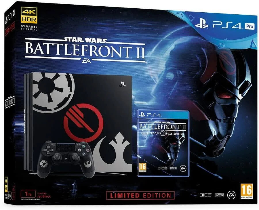 Playstation 4: Playstation 4 Pro 1TB Star Wars Battlefront II Console