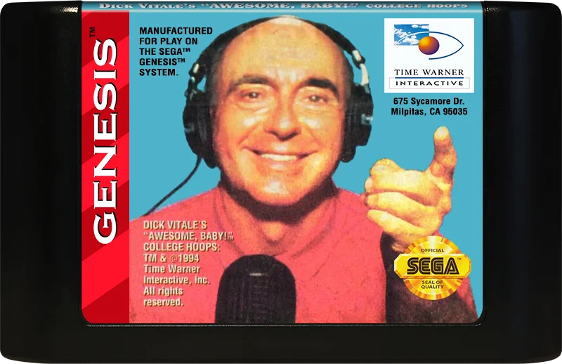 Mega Drive: Dick Vitale's Awesome Baby College Hoops
