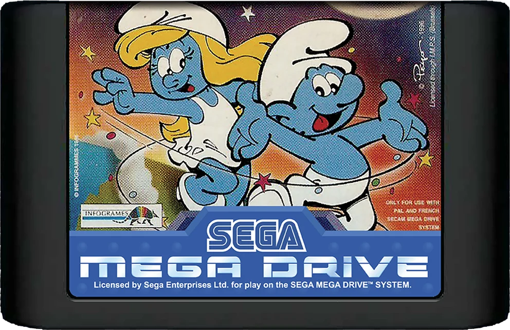 Mega Drive: The Smurfs: Travel the World