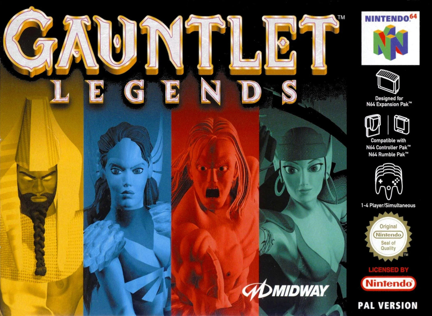 Nintendo 64: Gauntlet Legends
