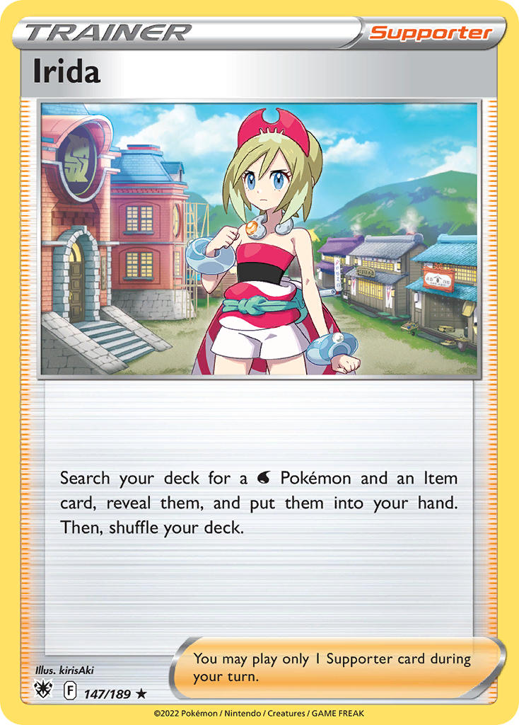 (147/189) Pokemon TCG Astral Radiance Single: Irida Rare