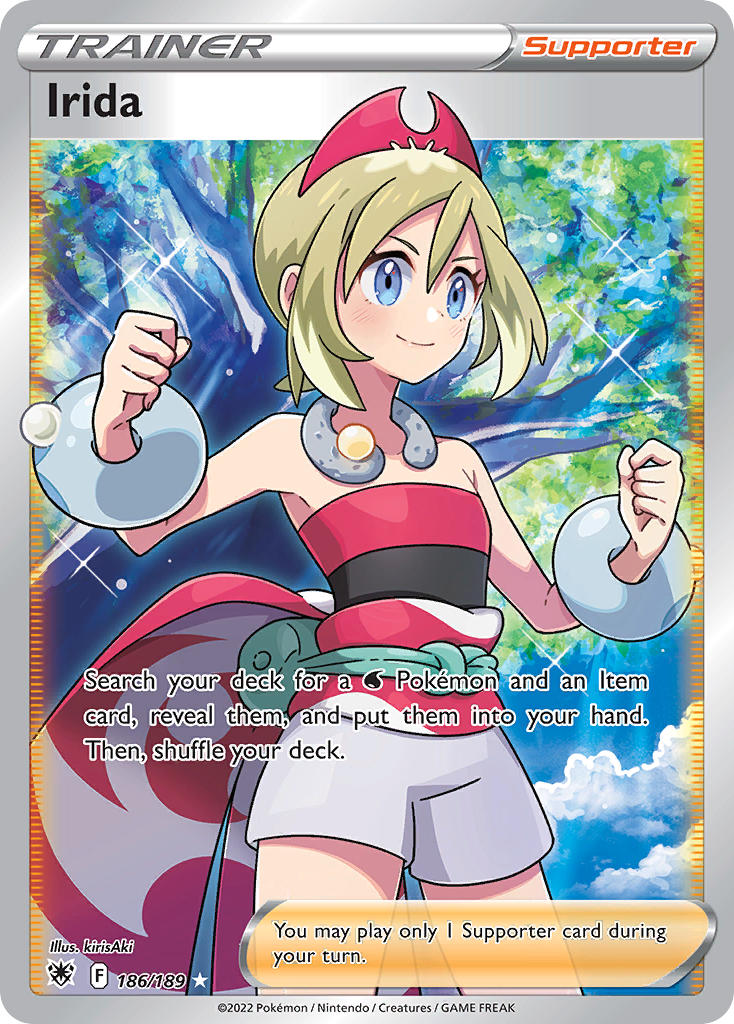 (186/189) Pokemon TCG Astral Radiance Single: Irida Ultra Rare