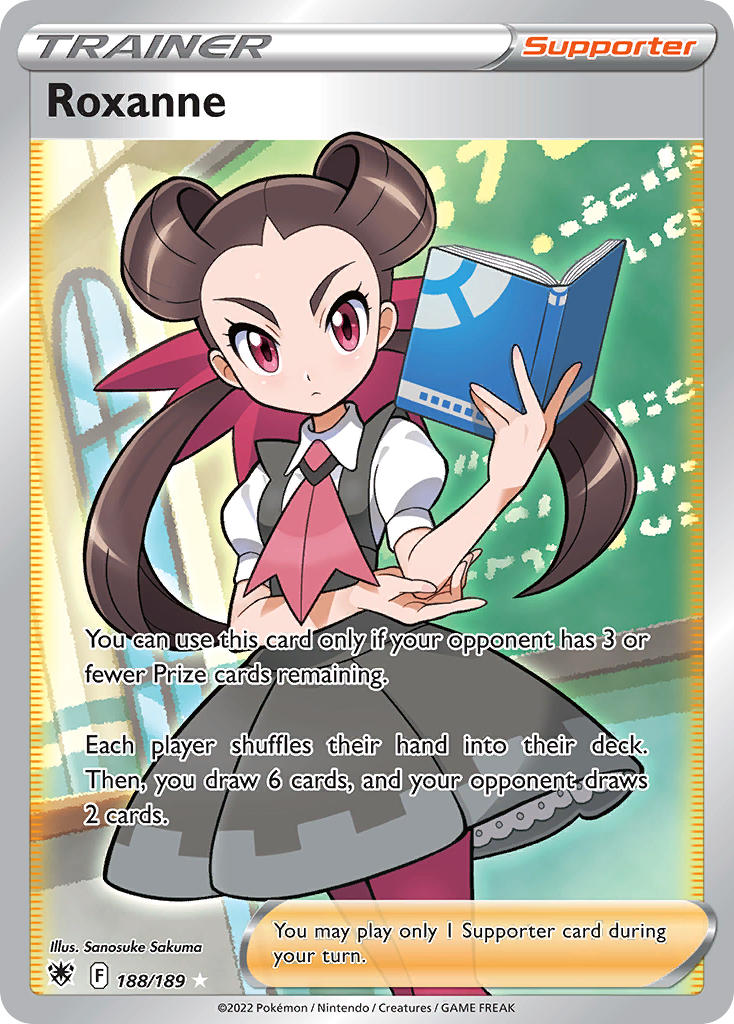 (188/189) Pokemon TCG Astral Radiance Single: Roxanne Ultra Rare