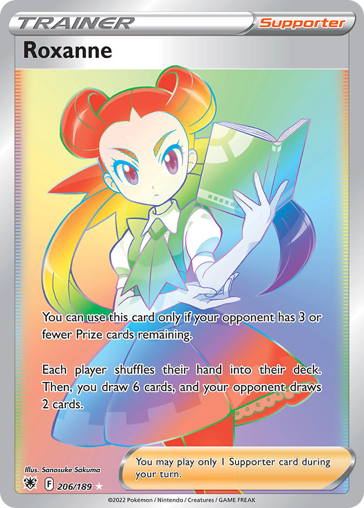 (206/189) Pokemon TCG Astral Radiance Single: Roxanne Secret Rare